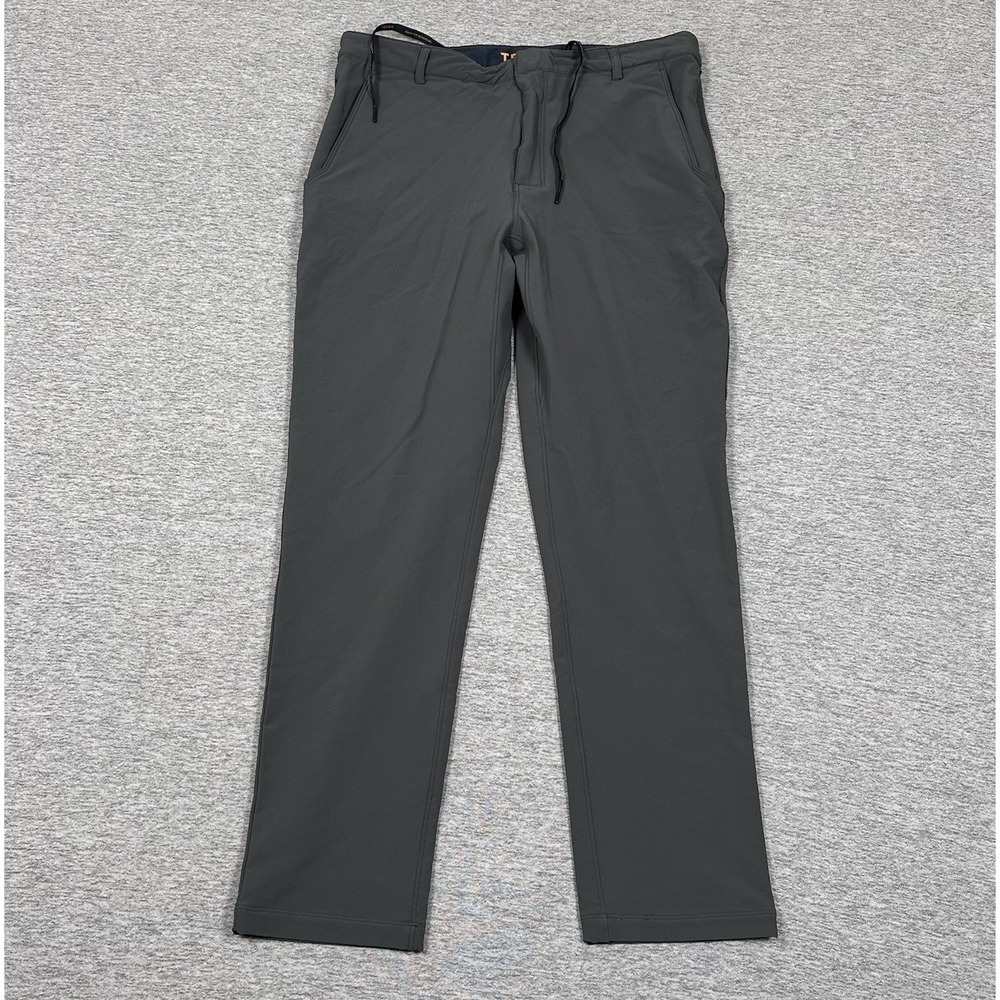 TEREN Designs Pants Mens 32x30 Gray Performance Chino Travel Outdoor Hiking